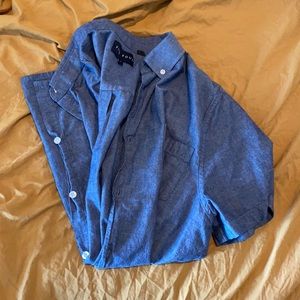 Men’s short sleeve button up L Five Four